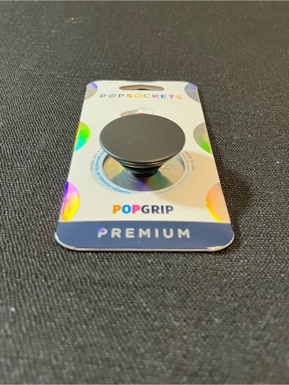 PopSocket White Packaging PopGrip Backing Card NEW - Picture 2 of 4